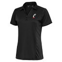 アンティグア レディース ポロシャツ トップス Cincinnati Bearcats Antigua Women's Tribute Polo Charcoal