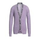 【送料無料】 アリーズ メンズ カーディガン アウター Cardigans Purple