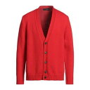【送料無料】 ラルディーニ メンズ カーディガン アウター Cardigans Red