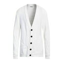 【送料無料】 ドンダップ メンズ カーディガン アウター Cardigans White