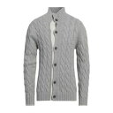 【送料無料】 アルファス テューディオ メンズ カーディガン アウター Cardigans Grey