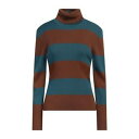 【送料無料】 チルコロ1901 レディース ニット&セーター アウター Turtlenecks Brown(4)