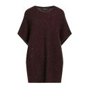 【送料無料】 ファビアナ フィリッピ レディース ニット&セーター アウター Sweaters Brown