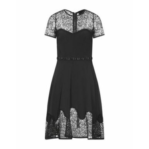 【送料無料】 フィリッププレイン レディース ワンピース トップス Midi dresses Black