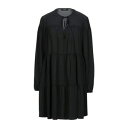 【送料無料】 アルファス テューディオ レディース ワンピース トップス Mini dresses Black