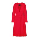 【送料無料】 アクリス レディース ワンピース トップス Midi dresses Red