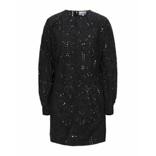 【送料無料】 ガニー レディース ワンピース トップス Mini dresses Black