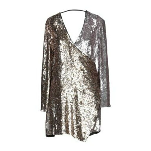 【送料無料】 ピンコ レディース ワンピース トップス Mini dresses Gold 【送料無料】 ピンコ レディース ワンピース トップス Mini dresses Gold