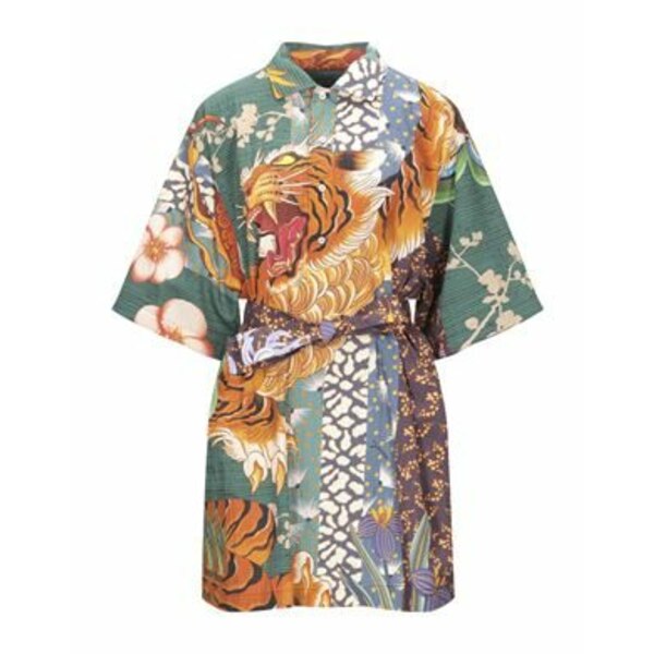 【送料無料】 ディースクエアード レディース ワンピース トップス Mini dresses Green