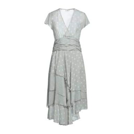 【送料無料】 ラルディーニ レディース ワンピース トップス Midi dresses Grey 【送料無料】 ラルディーニ レディース ワンピース トップス Midi dresses Grey