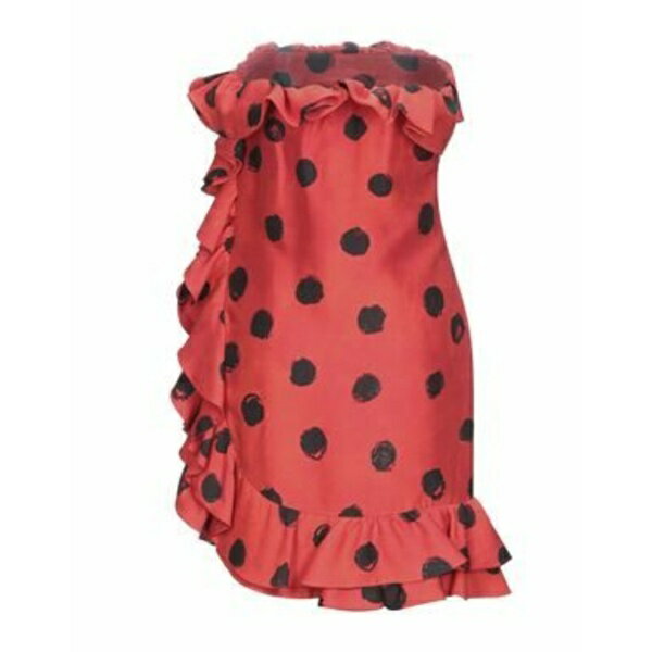 【送料無料】 モスキーノ レディース ワンピース トップス Mini dresses Red