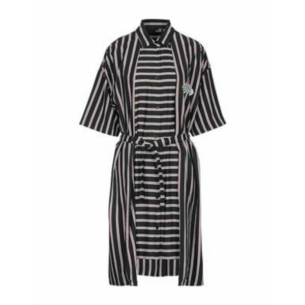 【送料無料】 モスキーノ レディース ワンピース トップス Midi dresses Black