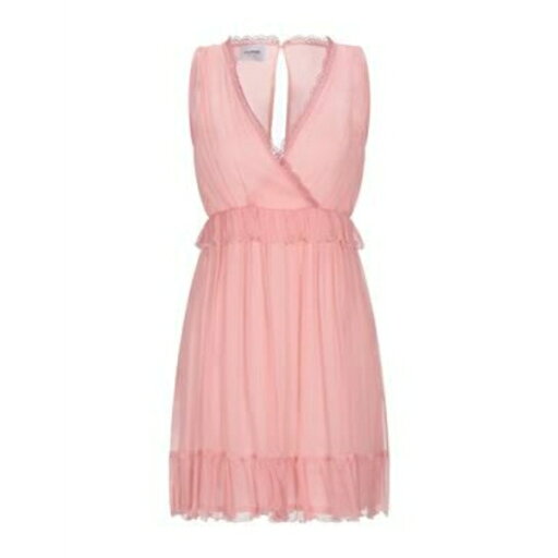 【送料無料】 ドンダップ レディース ワンピース トップス Mini dresses Pink 【送料無料】 ドンダップ レディース ワンピース トップス Mini dresses Pink
