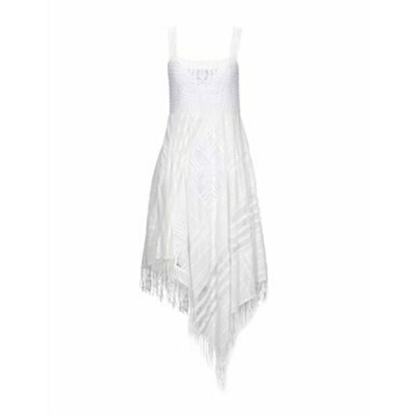 【送料無料】 ツインセット レディース ワンピース トップス Midi dresses White