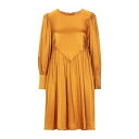 【送料無料】 ヴィコロ レディース ワンピース トップス Mini dresses Yellow