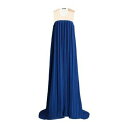 【送料無料】 バルマン レディース ワンピース トップス Maxi dresses Blue