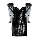 【送料無料】 ダンダス レディース ワンピース トップス Mini dresses Black
