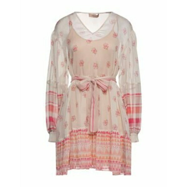 【送料無料】 ツインセット レディース ワンピース トップス Mini dresses Pink