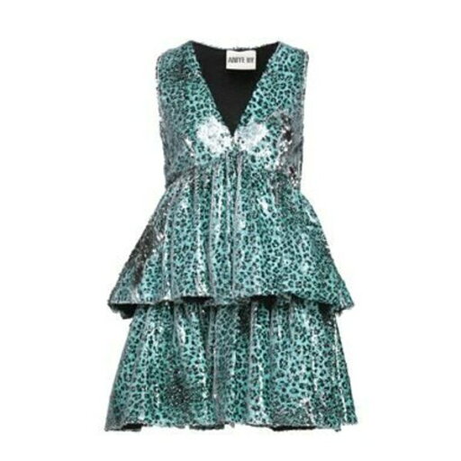 【送料無料】 アニエバイ レディース ワンピース トップス Mini dresses Green 【送料無料】 アニエバイ レディース ワンピース トップス Mini dresses Green