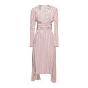 【送料無料】 エルマンノ シェルヴィーノ レディース ワンピース トップス Midi dresses Pink
