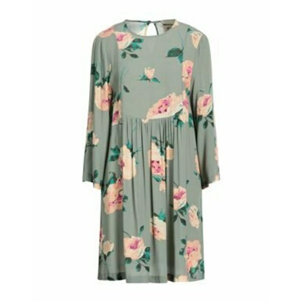 【送料無料】 セミクチュール レディース ワンピース トップス Mini dresses Green