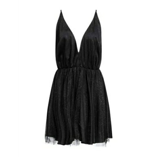 【送料無料】 フェレッパ レディース ワンピース トップス Mini dresses Black 【送料無料】 フェレッパ レディース ワンピース トップス Mini dresses Black
