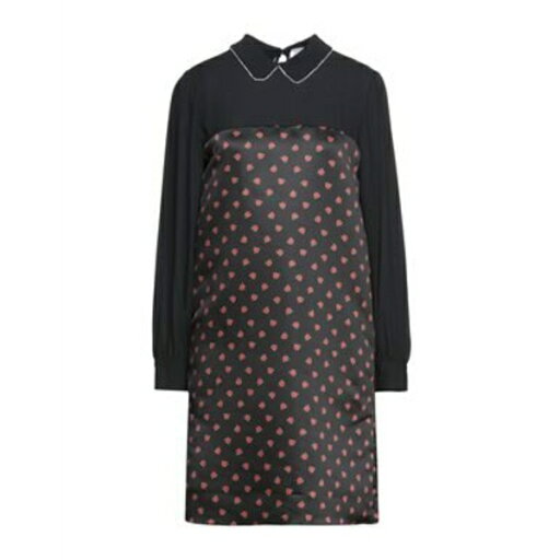 【送料無料】 ブルマリン レディース ワンピース トップス Mini dresses Black 【送料無料】 ブルマリン レディース ワンピース トップス Mini dresses Black