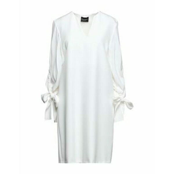 【送料無料】 アトスロン ランボルギーニ レディース ワンピース トップス Mini dresses White