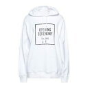 【送料無料】 オープニングセレモニー レディース パーカー・スウェットシャツ アウター Sweatshirts White