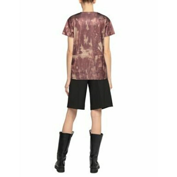 【送料無料】 アクネ ストゥディオズ レディース Tシャツ トップス T-shirts Brown