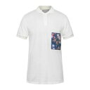 【送料無料】 フランキーモレロ メンズ ポロシャツ トップス Polo shirts White