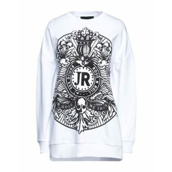 【送料無料】 ジョン リッチモンド レディース パーカー・スウェットシャツ アウター Sweatshirts White