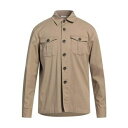 【送料無料】 マニュエル リッツ メンズ シャツ トップス Shirts Beige(4)