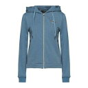 【送料無料】 モスキーノ レディース パーカー・スウェットシャツ アウター Sweatshirts Blue