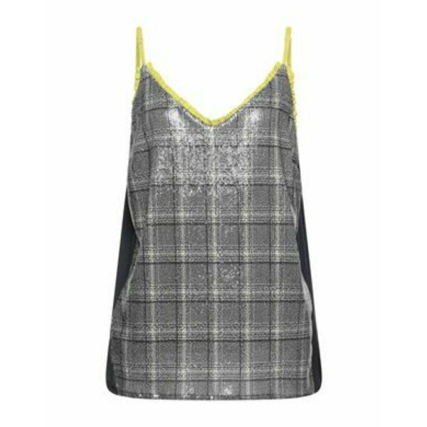 【送料無料】 ピアヌラストゥーディオ レディース Tシャツ トップス Tops Grey