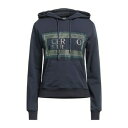 【送料無料】 エルマンノ シェルヴィーノ レディース パーカー・スウェットシャツ アウター Sweatshirts Blue