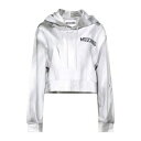 【送料無料】 モスキーノ レディース パーカー・スウェットシャツ アウター Sweatshirts Grey