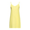 【送料無料】 ミスター マッシモ レベッキ レディース ワンピース トップス Mini dresses Yellow