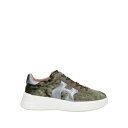 【送料無料】 ホーガン レディース スニーカー シューズ Sneakers Military green