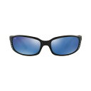 コスタデルマール レディース サングラス＆アイウェア アクセサリー Unisex Polarized Sunglasses, 6S000184 BLACK/BLUE MIR POL