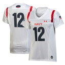 A_[A[}[ fB[X jtH[ gbvX Navy Midshipmen Under Armour Women's 2022 Special Games Replica Jersey White