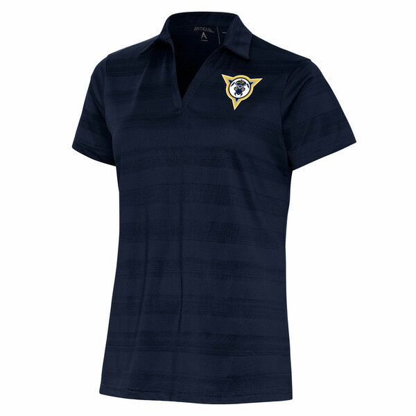 アンティグア レディース ポロシャツ トップス Fort Wayne Mad Ants Antigua Women's Compass Polo Navy