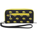 G[OEBO fB[X z ANZT[ Iowa Hawkeyes Women's Zip Around Wristlet Wallet