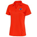 AeBOA fB[X |Vc gbvX Oklahoma City Blue Antigua Women's Tribute Polo Orange