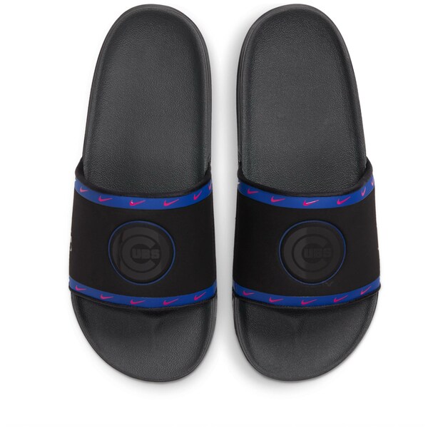 ナイキ メンズ サンダル シューズ Chicago Cubs Nike Team Off Court Slide Sandals