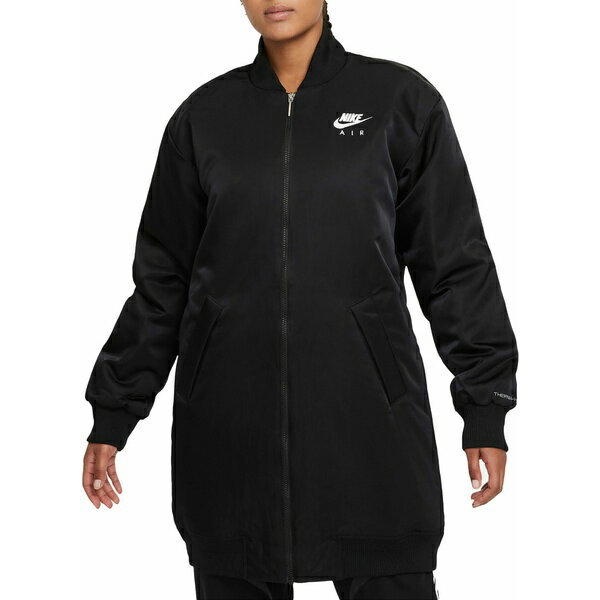 ナイキ レディース ジャケット＆ブルゾン アウター Nike Women's Air Therma-FIT Synthetic-Fill Bomber Jacket Black