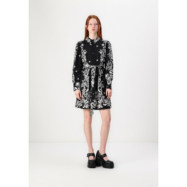 ヤス レディース ワンピース トップス YASMALENA SHIRT DRESS - Shirt dress - black