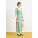 アディダスオリジナルス レディース ワンピース トップス DRESS - Jersey dress - silver green(4)