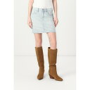 ダナ キャラン ニューヨーク レディース スカート ボトムス HIGH RISE MINI SKIRT - Mini skirt - signatr logo(4)