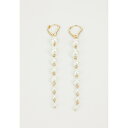 ラルフローレン レディース ピアス&イヤリング アクセサリー LINEAR - Earrings - gold-coloured/white(4)